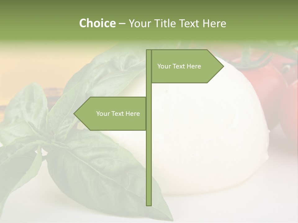 Caprese Buffalo Nutrition PowerPoint Template