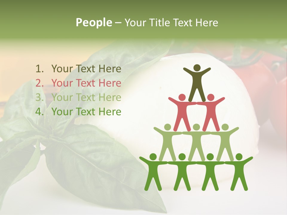 Caprese Buffalo Nutrition PowerPoint Template