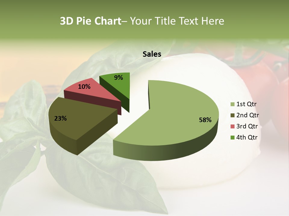 Caprese Buffalo Nutrition PowerPoint Template