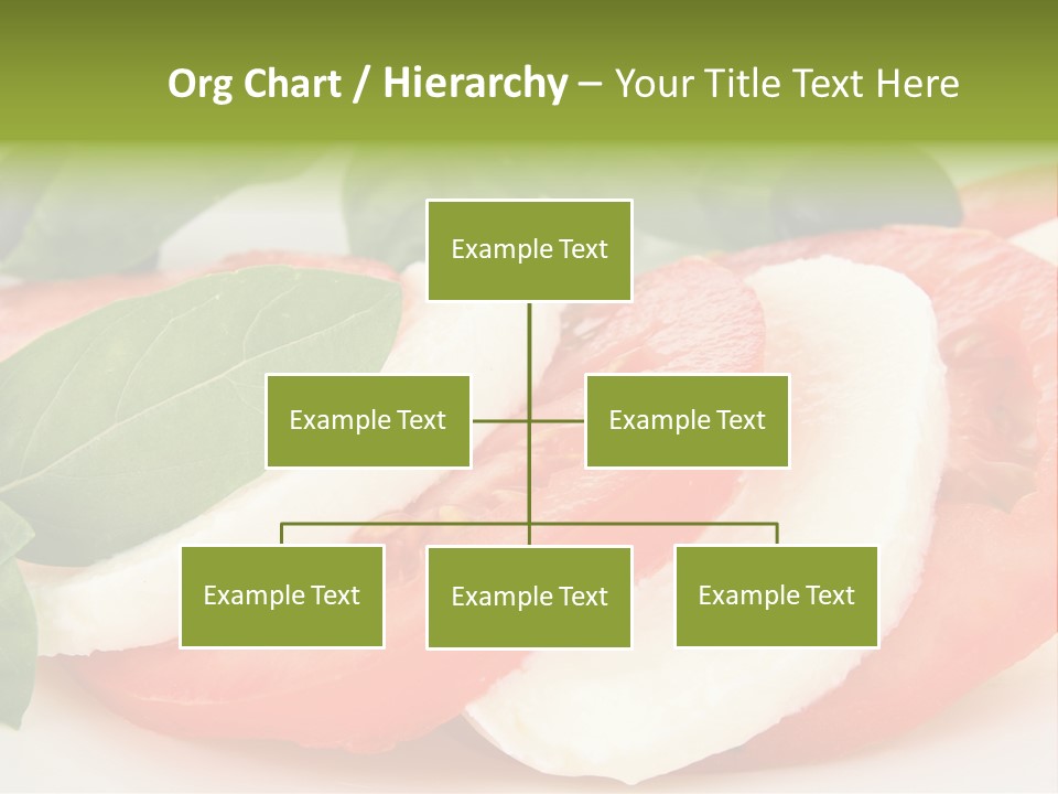 Basilic Olive Nutrition PowerPoint Template