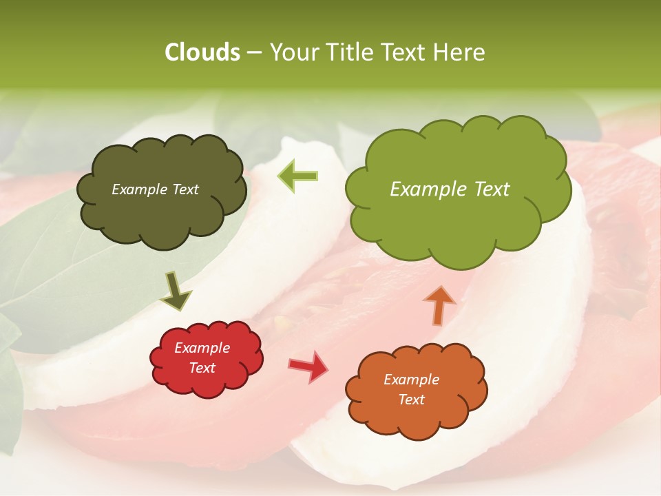 Basilic Olive Nutrition PowerPoint Template