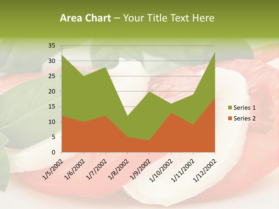 Basilic Olive Nutrition PowerPoint Template