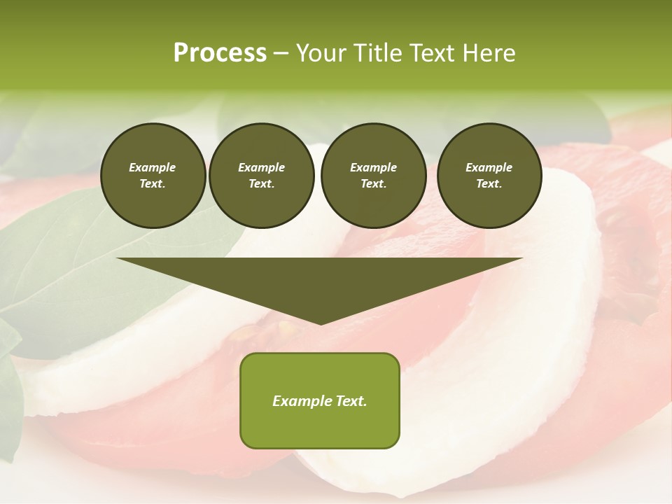 Basilic Olive Nutrition PowerPoint Template