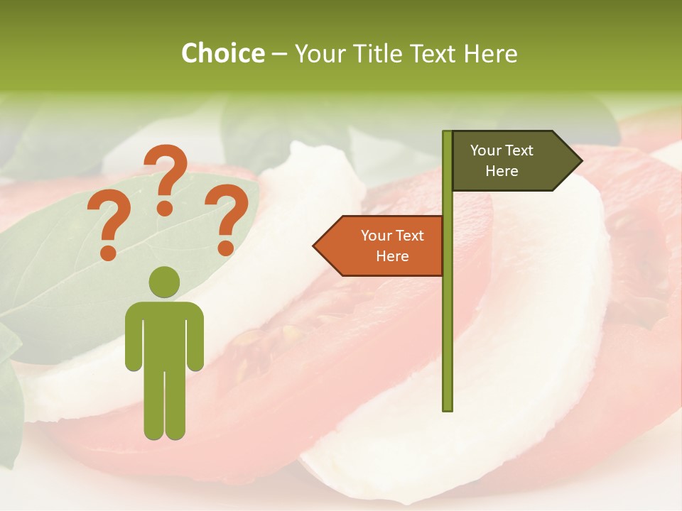 Basilic Olive Nutrition PowerPoint Template