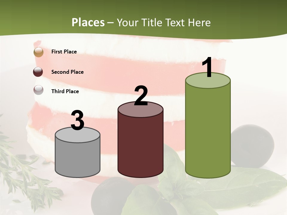 Feuillet Entr Mozzarella PowerPoint Template