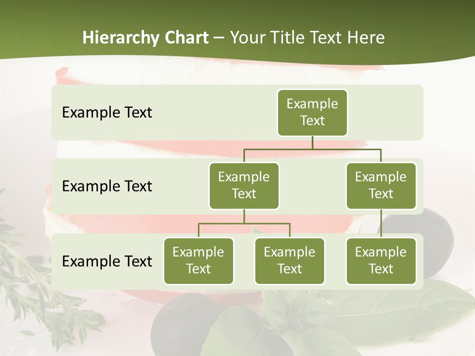 Feuillet Entr Mozzarella PowerPoint Template