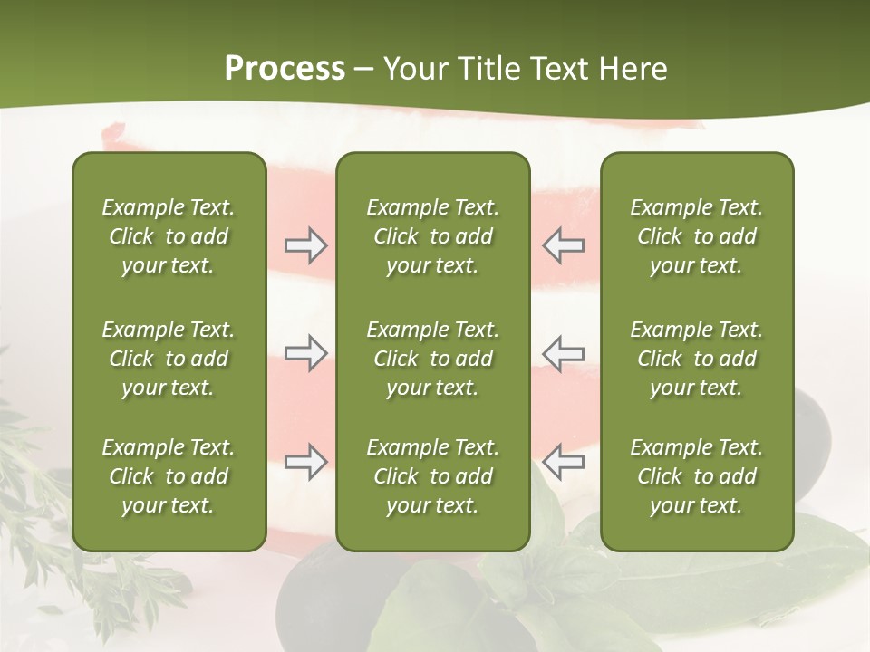 Feuillet Entr Mozzarella PowerPoint Template