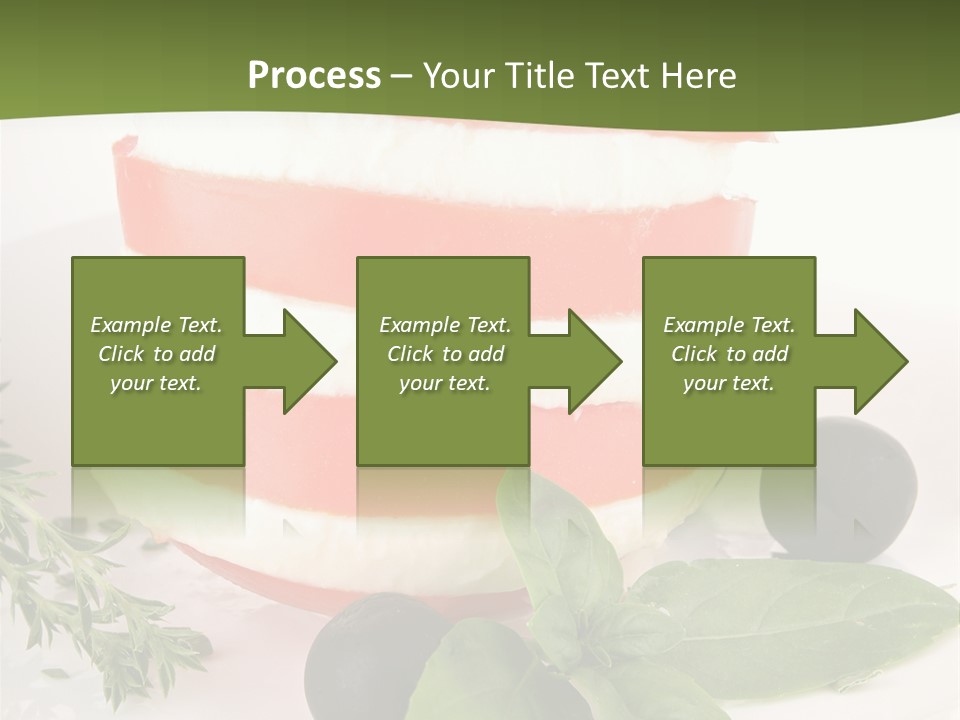 Feuillet Entr Mozzarella PowerPoint Template
