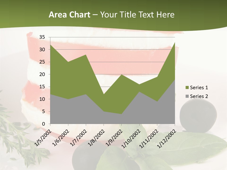 Feuillet Entr Mozzarella PowerPoint Template