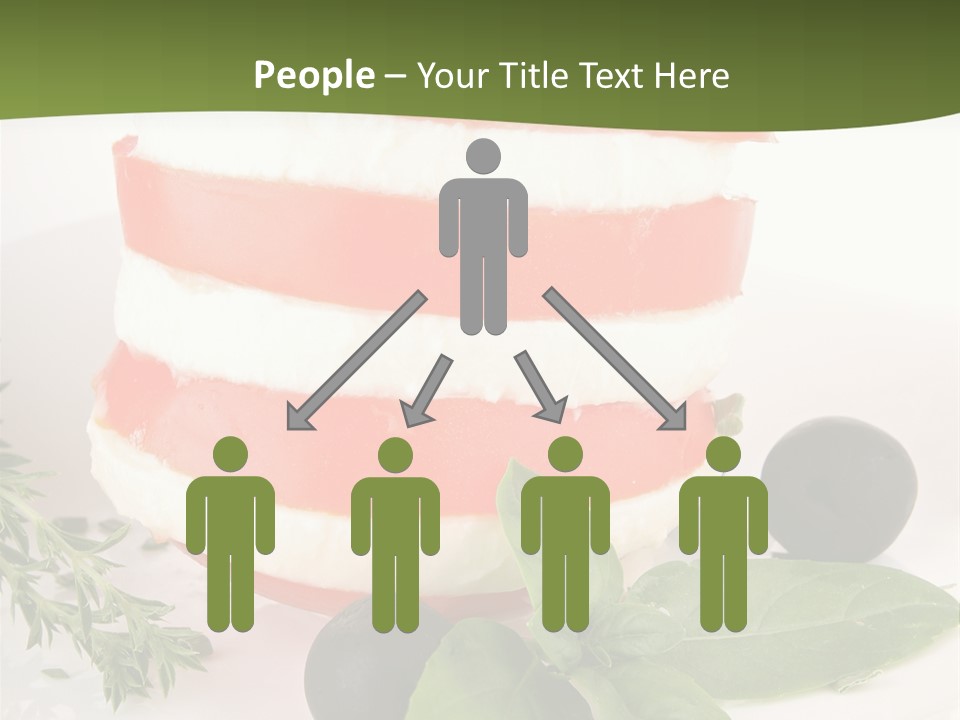 Feuillet Entr Mozzarella PowerPoint Template