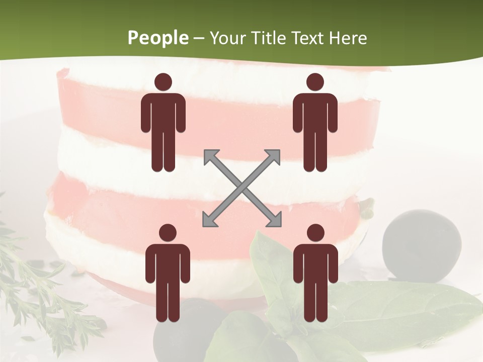 Feuillet Entr Mozzarella PowerPoint Template