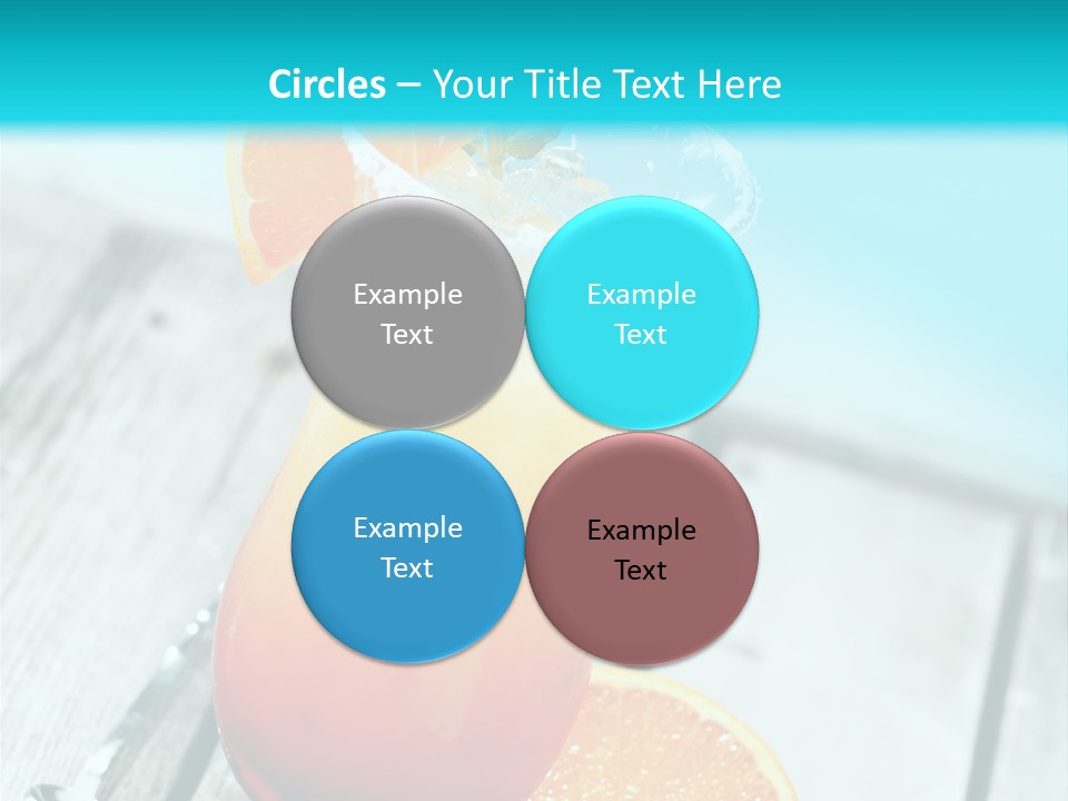 Beach Non Vintage PowerPoint Template