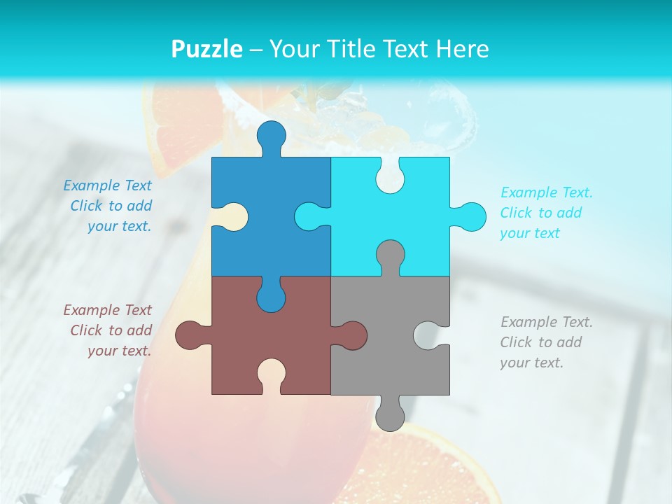 Beach Non Vintage PowerPoint Template