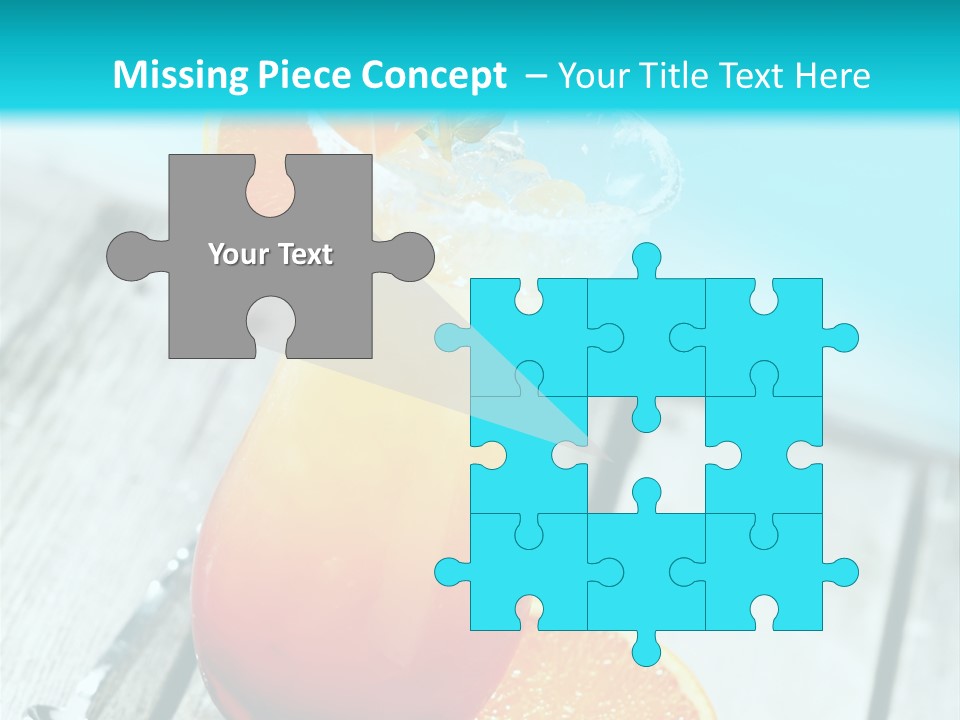 Beach Non Vintage PowerPoint Template