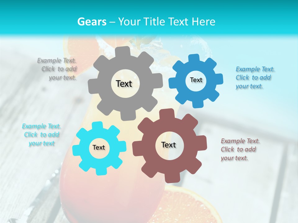 Beach Non Vintage PowerPoint Template