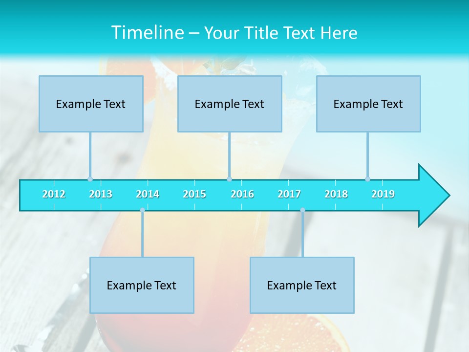 Beach Non Vintage PowerPoint Template