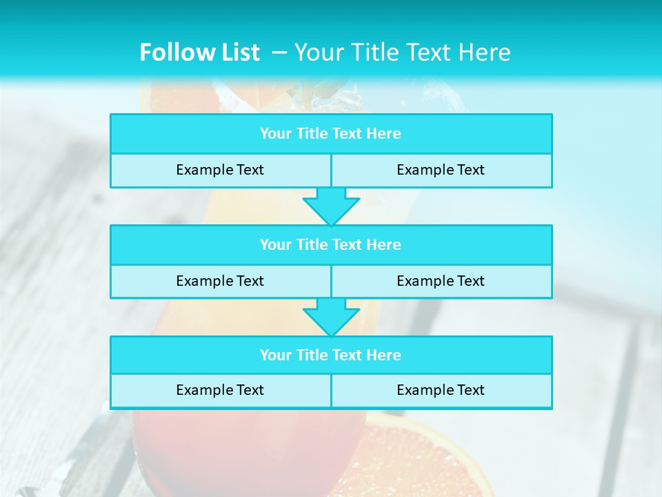 Beach Non Vintage PowerPoint Template