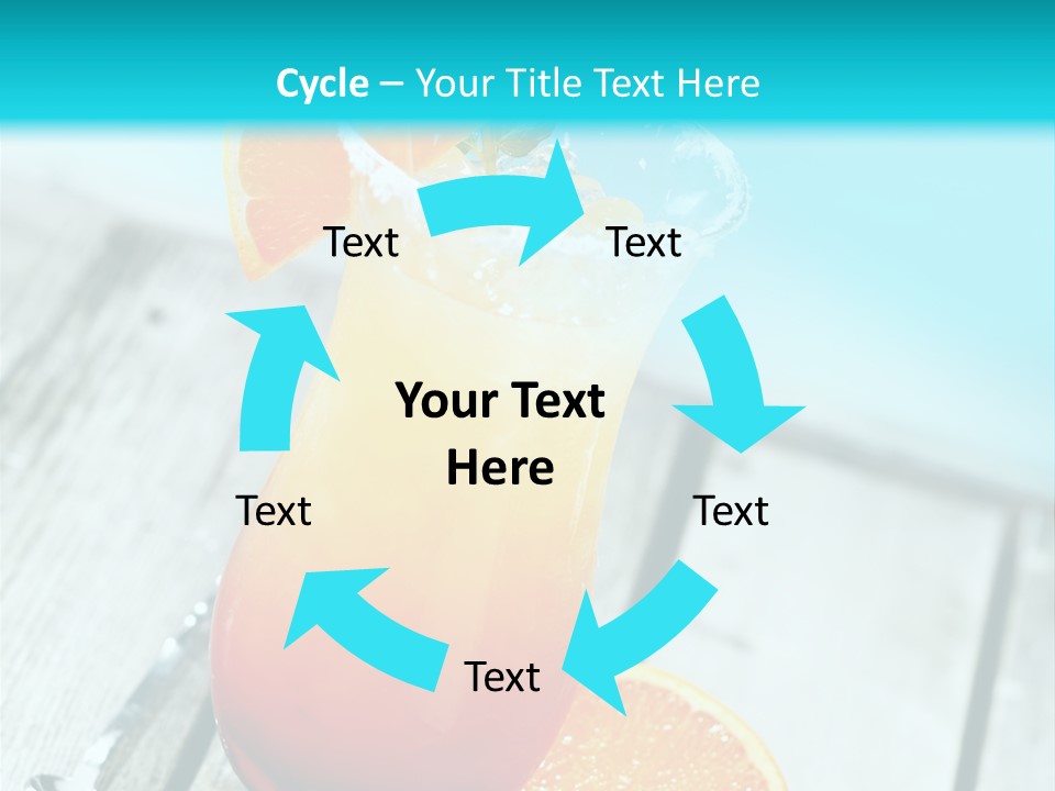Beach Non Vintage PowerPoint Template