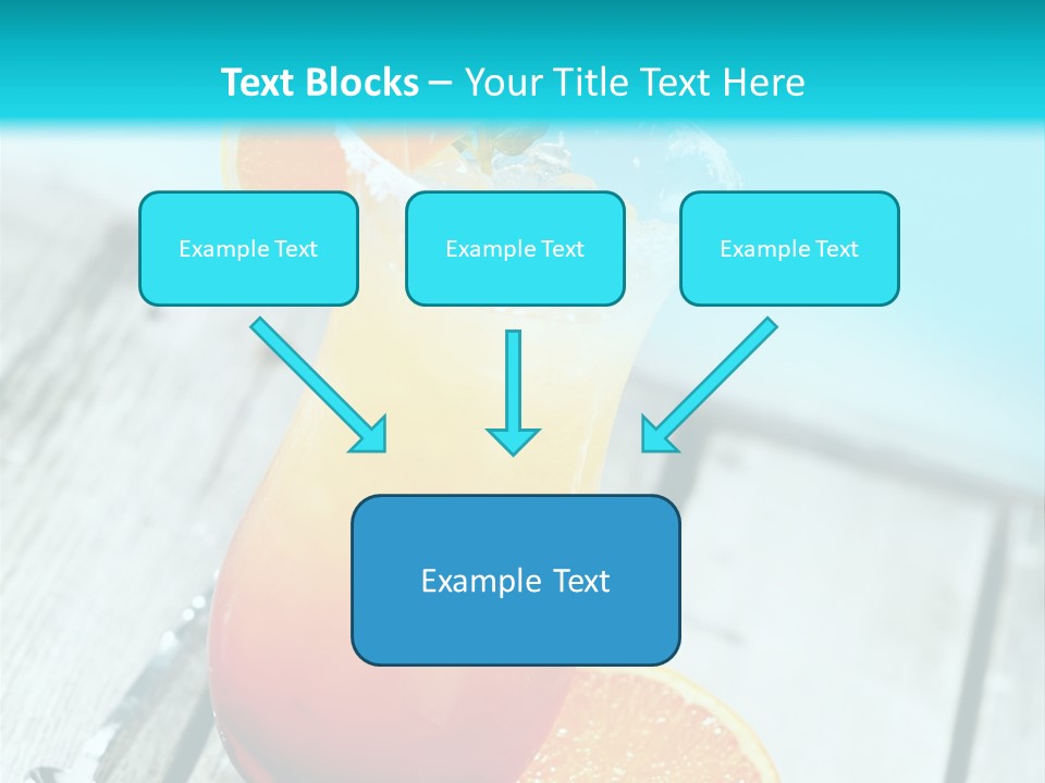 Beach Non Vintage PowerPoint Template