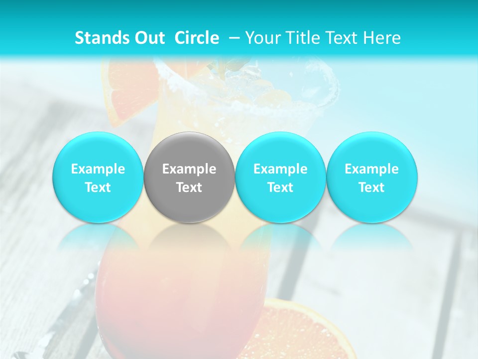 Beach Non Vintage PowerPoint Template