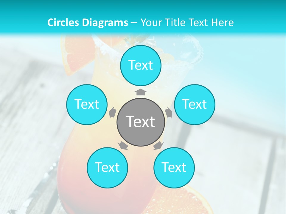 Beach Non Vintage PowerPoint Template