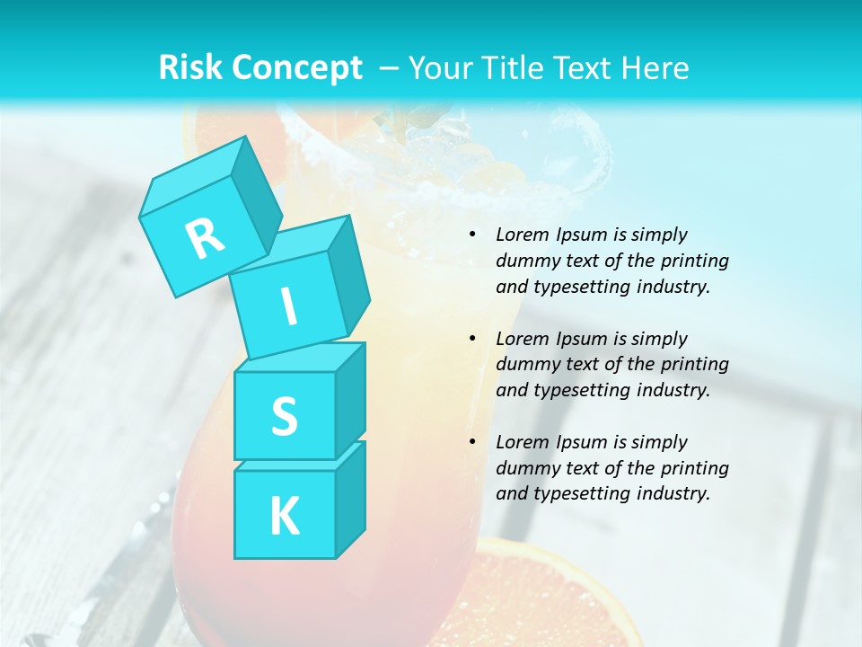 Beach Non Vintage PowerPoint Template