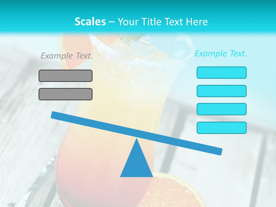Beach Non Vintage PowerPoint Template