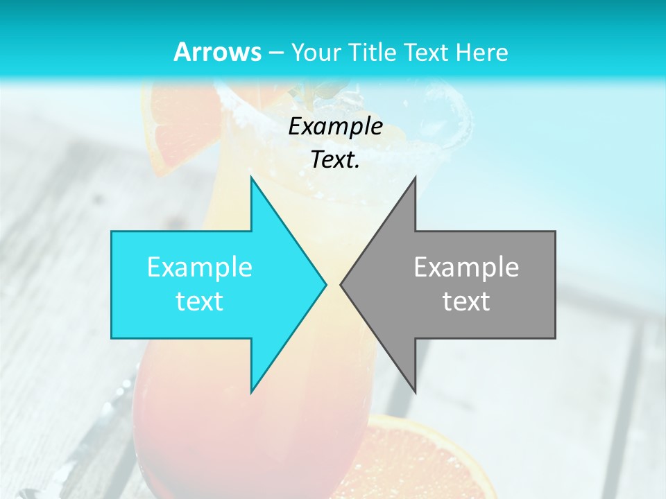 Beach Non Vintage PowerPoint Template