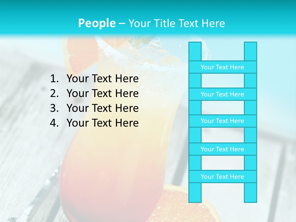 Beach Non Vintage PowerPoint Template