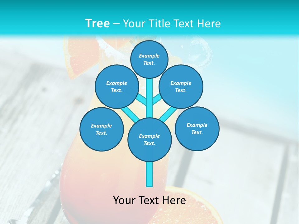 Beach Non Vintage PowerPoint Template