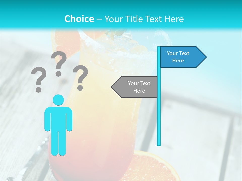 Beach Non Vintage PowerPoint Template