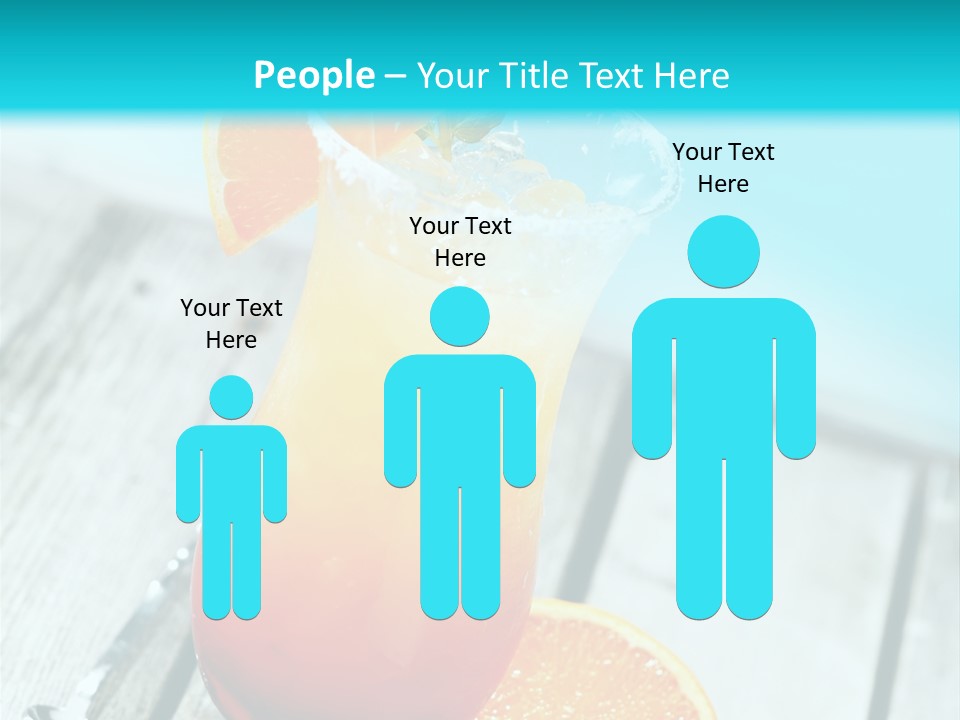 Beach Non Vintage PowerPoint Template