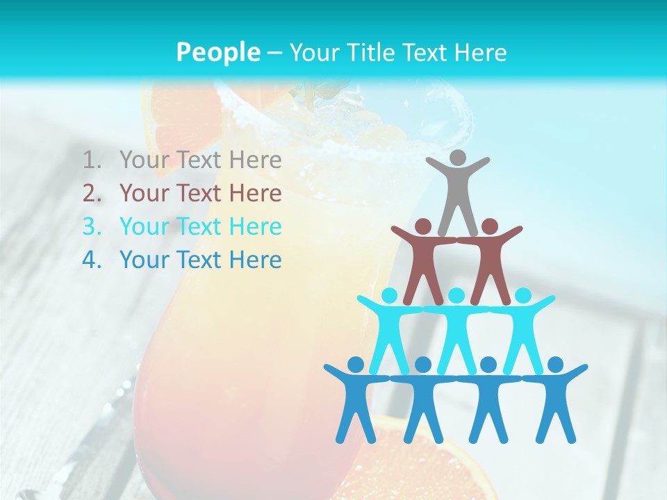 Beach Non Vintage PowerPoint Template