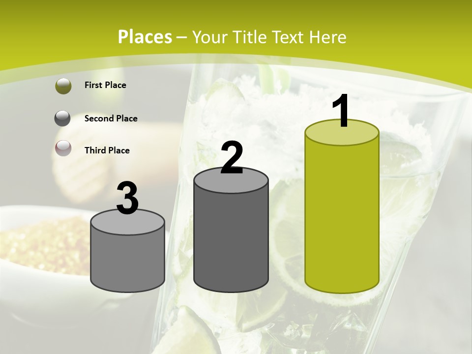 Caribbean Alcohol Cooled PowerPoint Template