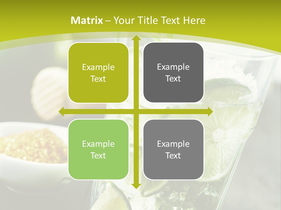 Caribbean Alcohol Cooled PowerPoint Template