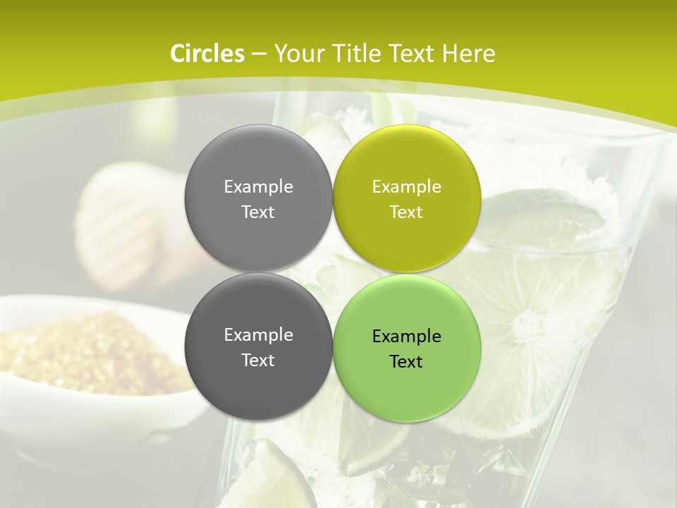 Caribbean Alcohol Cooled PowerPoint Template