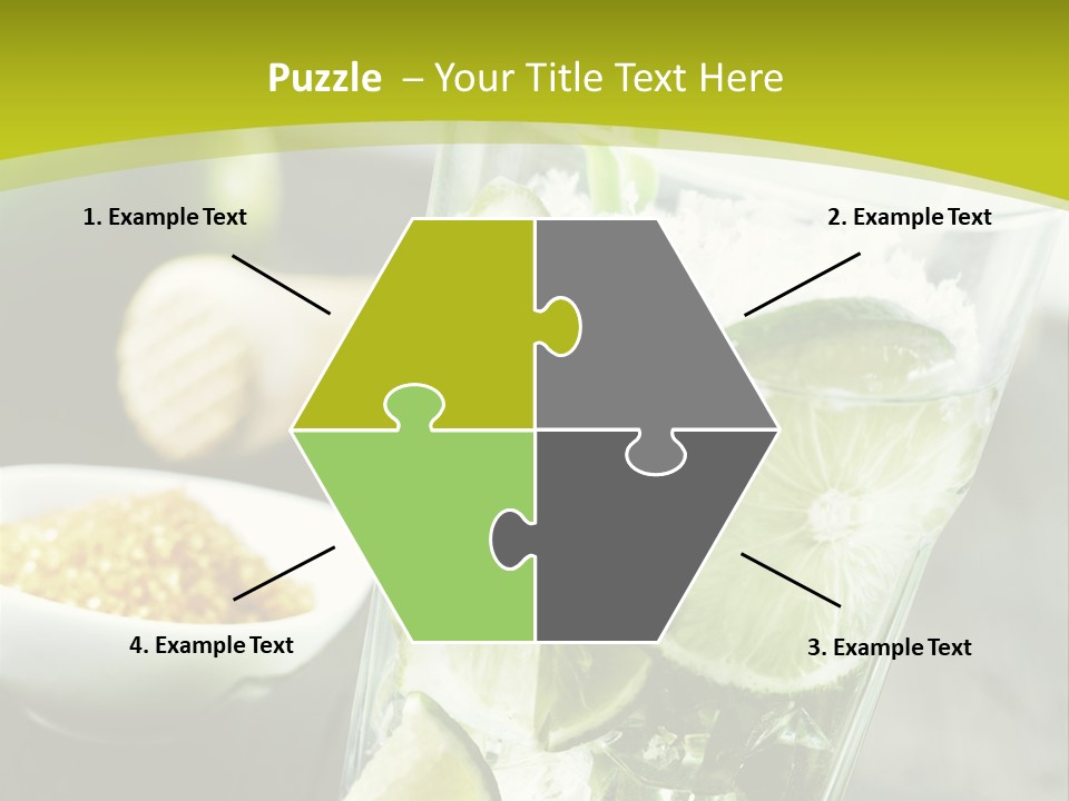 Caribbean Alcohol Cooled PowerPoint Template