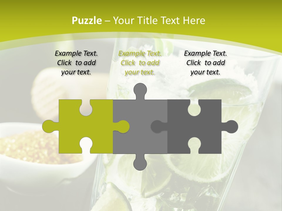 Caribbean Alcohol Cooled PowerPoint Template