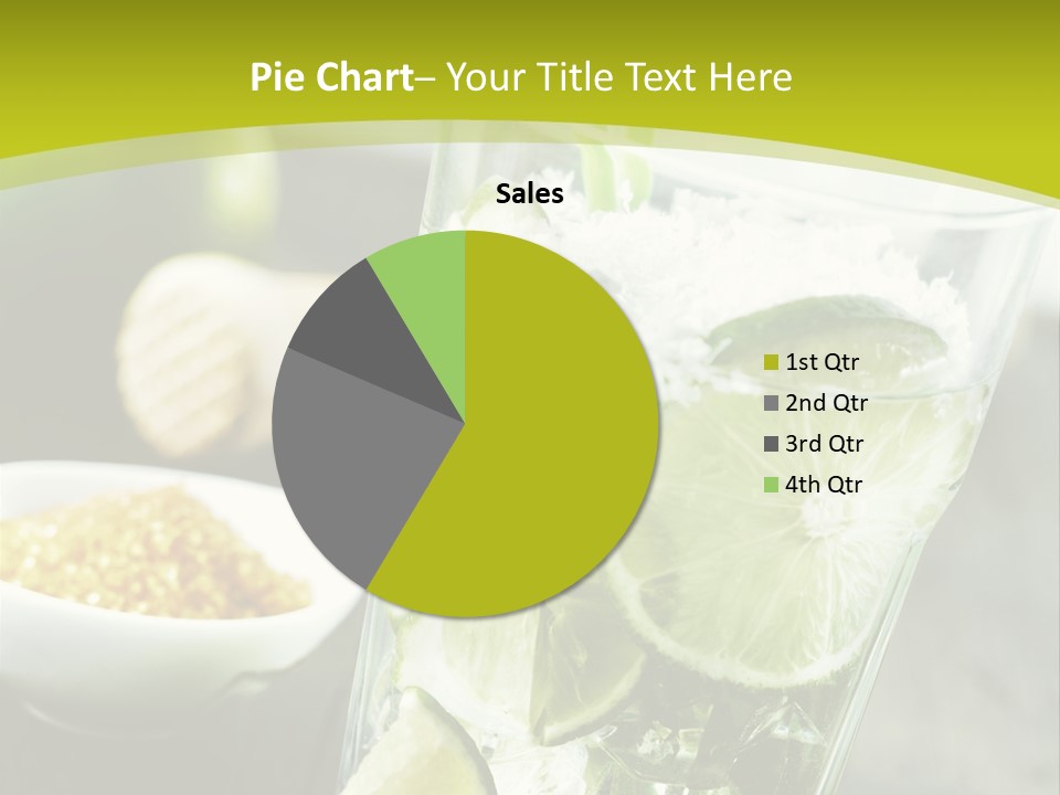 Caribbean Alcohol Cooled PowerPoint Template