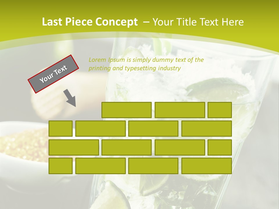 Caribbean Alcohol Cooled PowerPoint Template