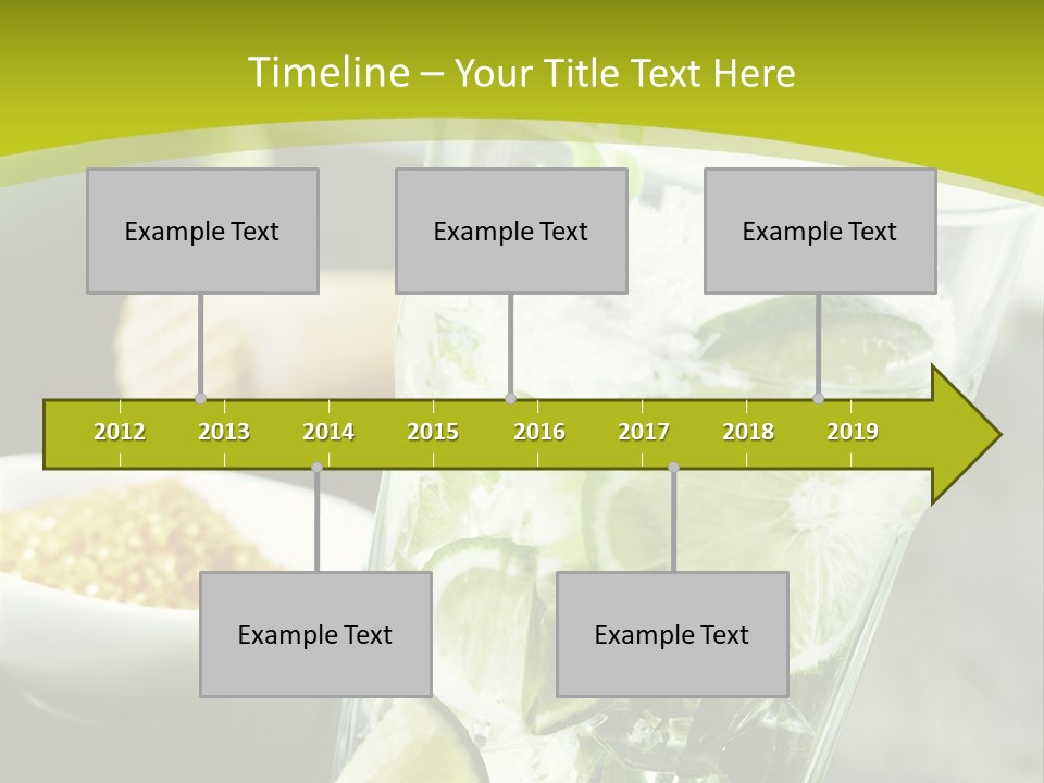 Caribbean Alcohol Cooled PowerPoint Template