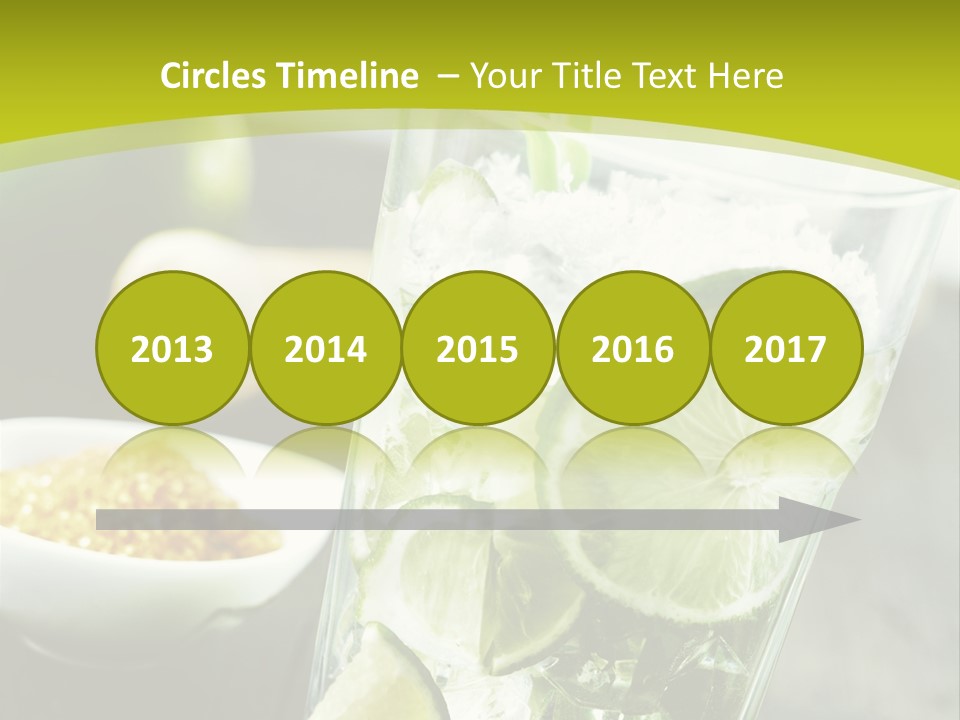 Caribbean Alcohol Cooled PowerPoint Template