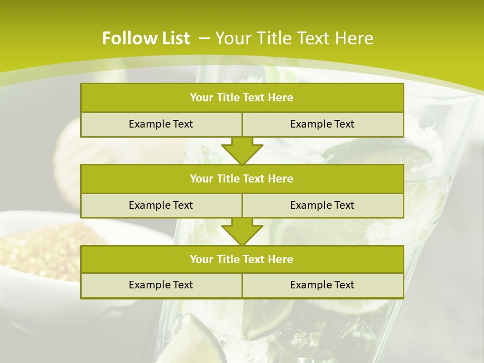 Caribbean Alcohol Cooled PowerPoint Template