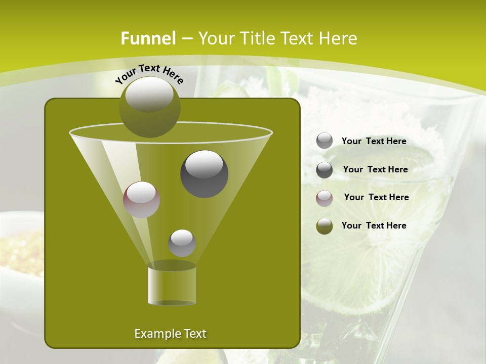 Caribbean Alcohol Cooled PowerPoint Template