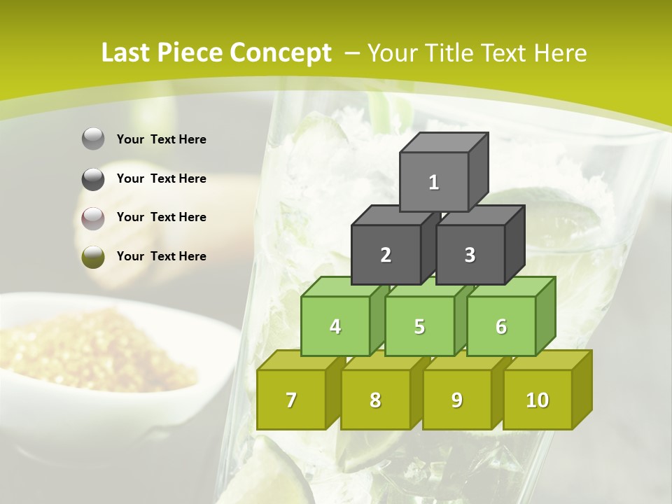 Caribbean Alcohol Cooled PowerPoint Template