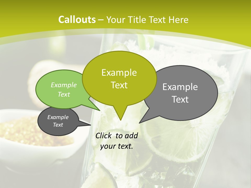 Caribbean Alcohol Cooled PowerPoint Template