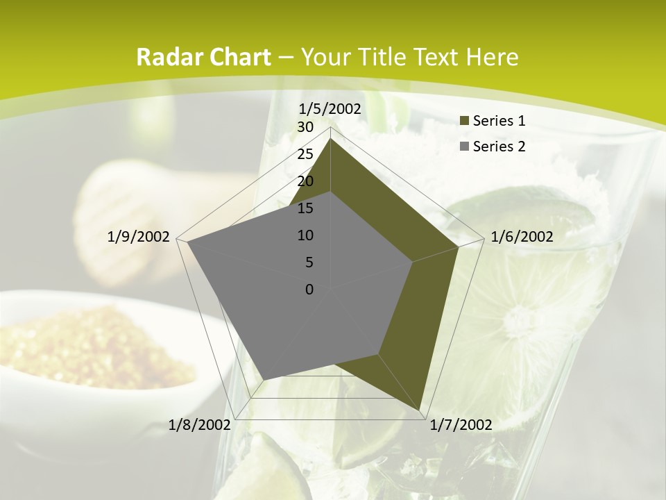Caribbean Alcohol Cooled PowerPoint Template