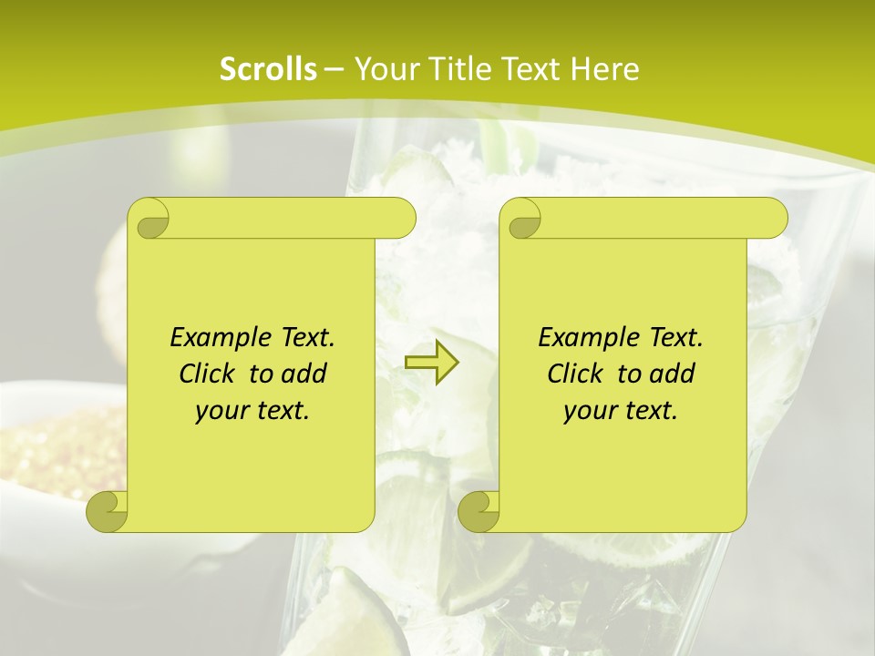 Caribbean Alcohol Cooled PowerPoint Template