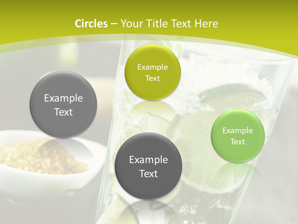 Caribbean Alcohol Cooled PowerPoint Template