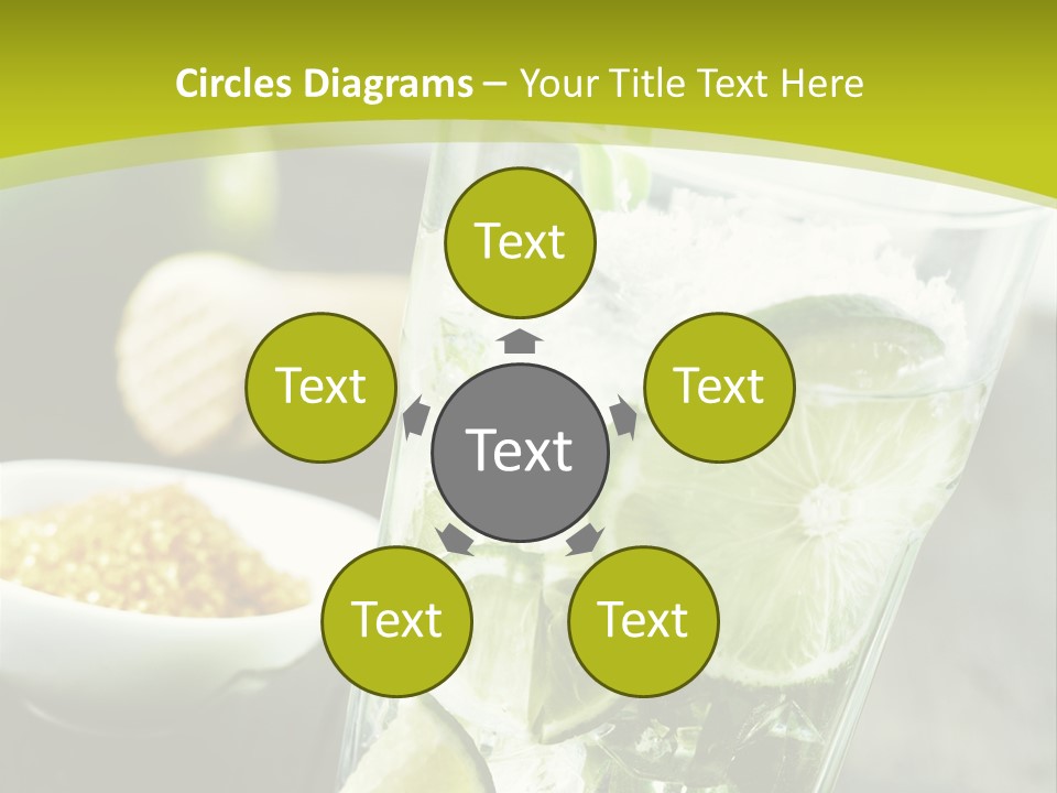 Caribbean Alcohol Cooled PowerPoint Template